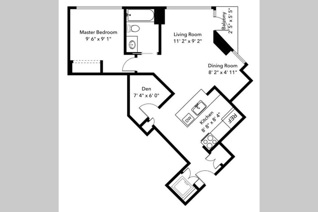 Lovely One-Bedroom Apartment With Pool, Hot Tub, And Gym In The Heart Of Downtown, Skytrain 3Min Away فانكوفر المظهر الخارجي الصورة
